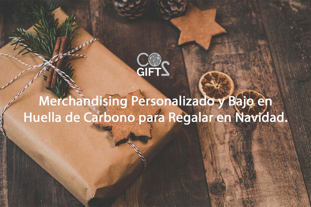 Merchandising Personalizado y Bajo en Huella de Carbono para Regalar en Navidad.