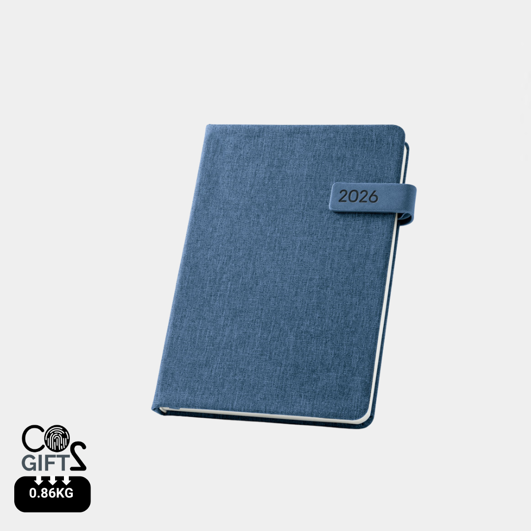 Agenda Ecológica 2026 con Portada rPET en Amplia Gama de Colores para Personalizar A5 Andresen - Página Dia