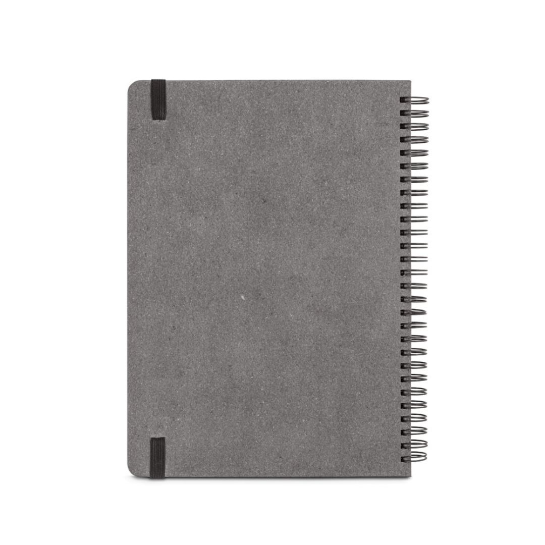 Agenda B5 Fabricada con Cuero Reciclado y Papel FSC Especial Regalos Corportarivos Sostenibles Simmel | Semana Vista