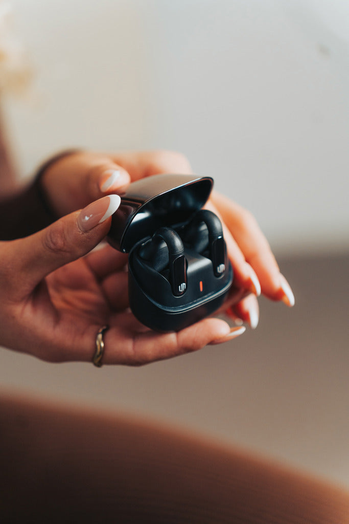 Auriculares Inalámbricos "Open-Ear" Sostenibles de ABS Reciclado Certificado RCS para Personalizar con ENC Urban Vitamin Long Beach