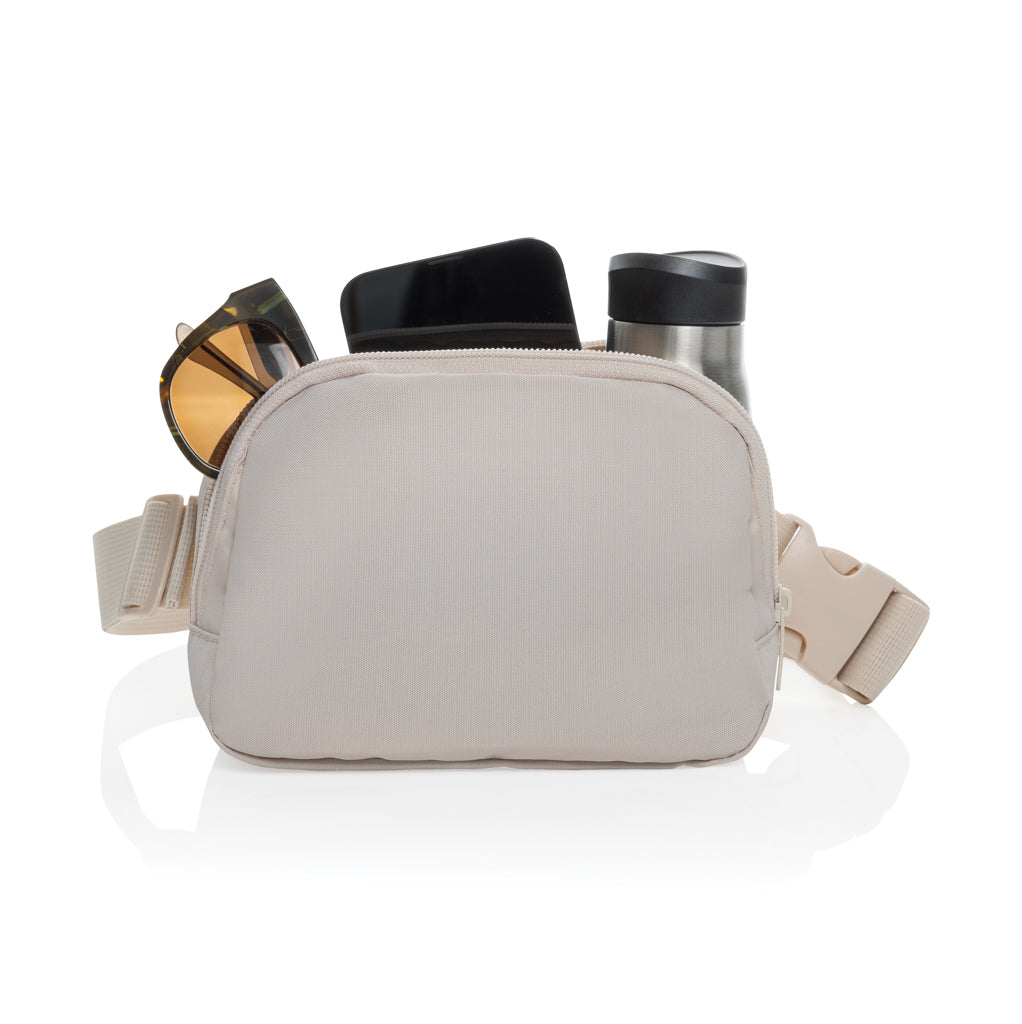 Bandolera y Riñonera Sostenible de rPET Reciclado con Trazador AWARE™ en Amplia Gama de Colores y Contribución a ONG Aero Everyday