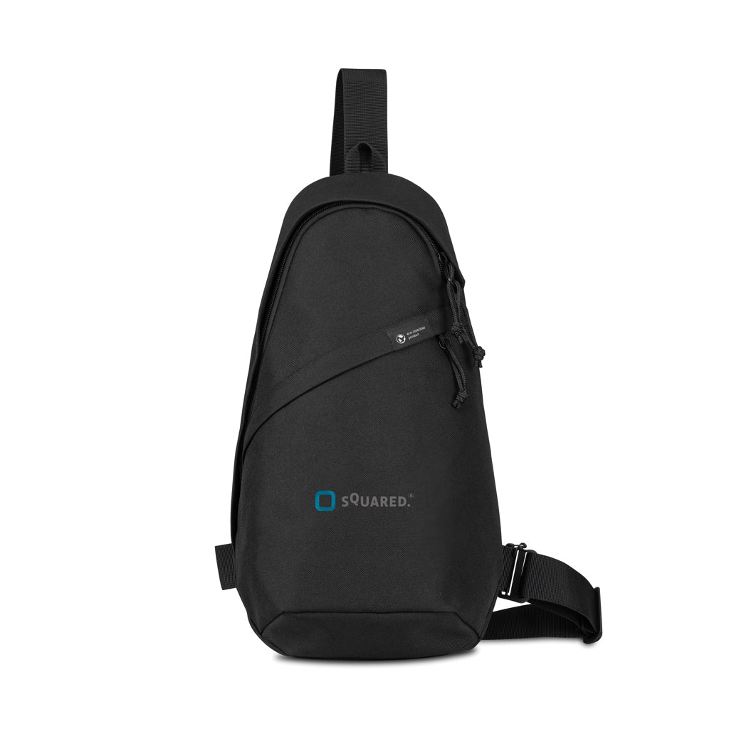 Bolsa Bandolera Sostenible de rPET Reciclado con Huella de CO2 para Personalizar Gemline