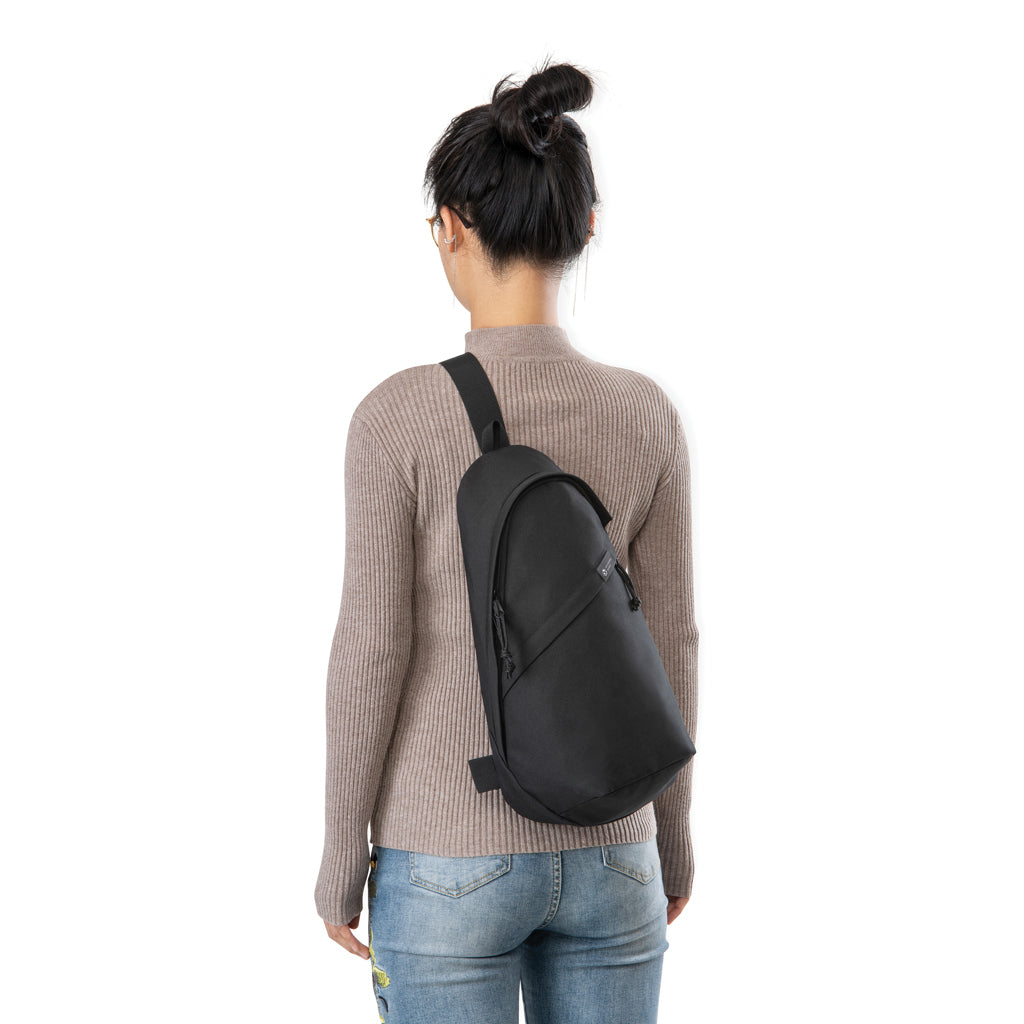 Bolsa Bandolera Sostenible de rPET Reciclado con Huella de CO2 para Personalizar Gemline