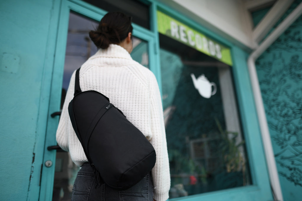 Bolsa Bandolera Sostenible de rPET Reciclado con Huella de CO2 para Personalizar Gemline