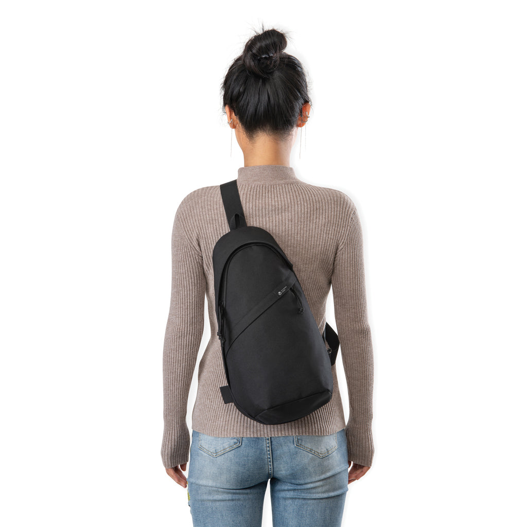 Bolsa Bandolera Sostenible de rPET Reciclado con Huella de CO2 para Personalizar Gemline