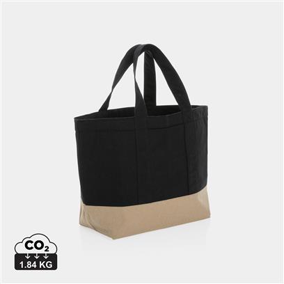 Bolsa Nevera Tote Ecológica de Lona Reciclada Impact Aware™ 285 g/m² Sin Teñir en Varios Colores para Personalizar con Contribución a ONG Especial Verano