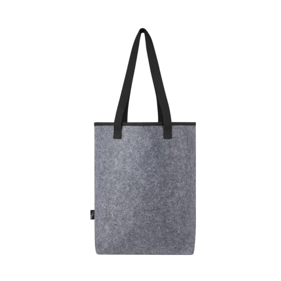 Bolso Tote Isotérmica Sostenible de Fieltro Reciclado con Certificado GRS para Personalizar Especial Comercio Felta - 12L