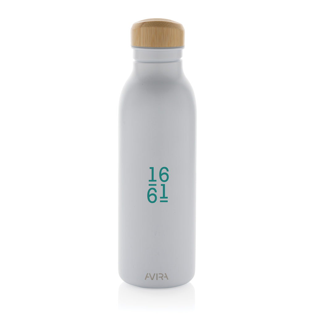 Botella Ecológica de Acero Inóxidable Reciclado con Certificado RCS para Personalizar Avira Alcor -600ml