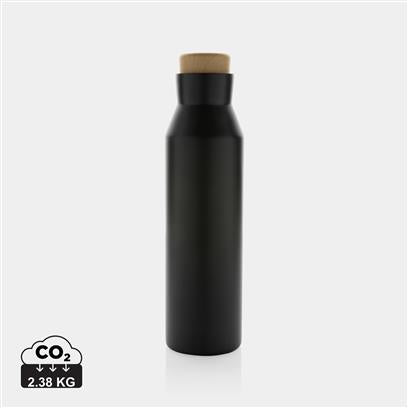 Botella Térmica Ecológica de Acero Inoxidable Reciclado con Certificado RCS al Vacío en Amplia Gama de Colores para Personalizar Gaia - 600 ml