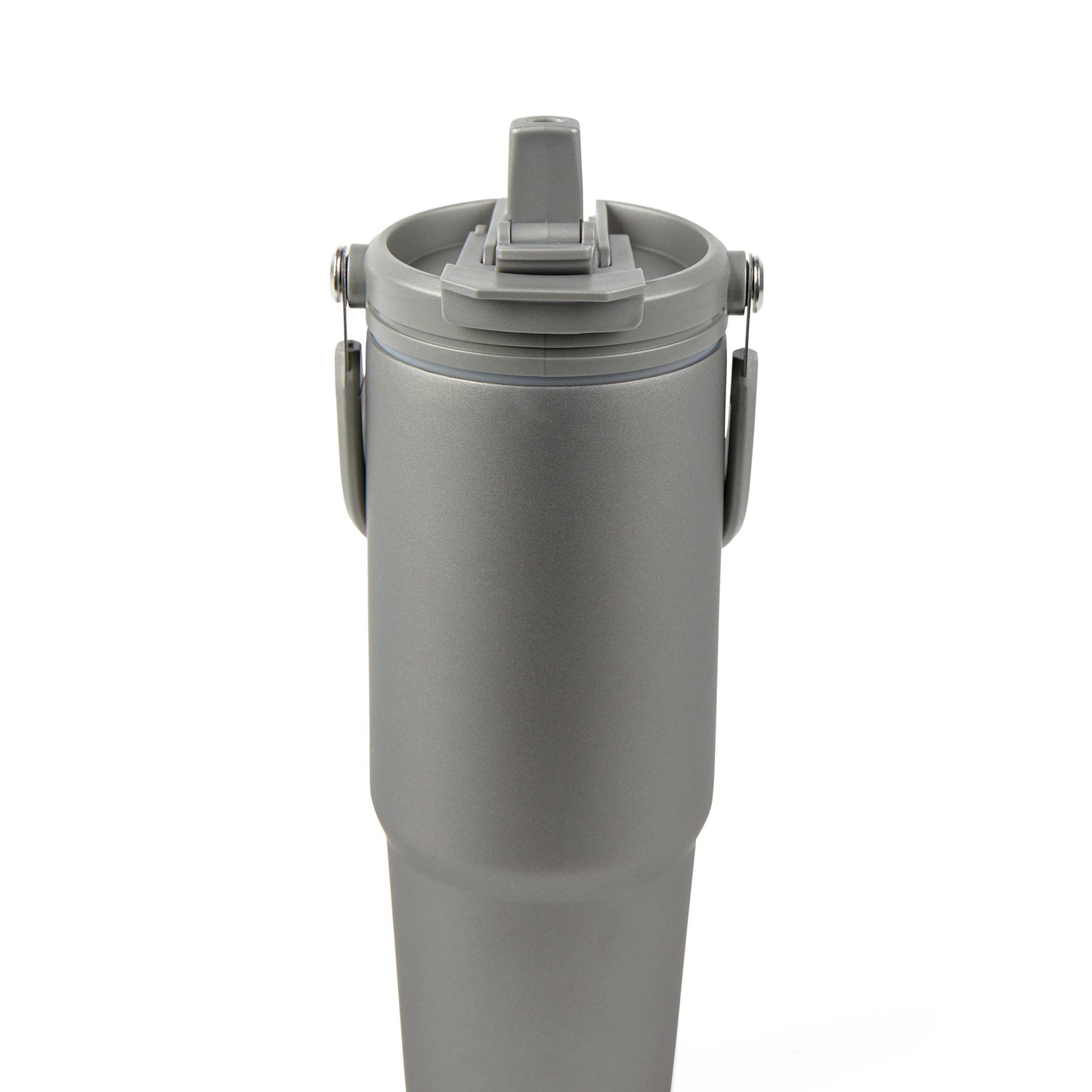 Botella Térmica Sostenible de Acero Inoxidable Reciclado de Doble Pared con Certificado RCS para Personalizar con Asa de Transporte Eos Trek SS - 880ml