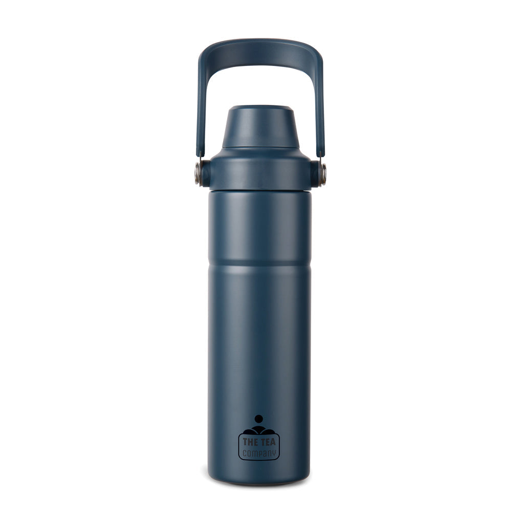 Botella Térmica Sostenible de Doble Pared de Acero Inox. Reciclado para Personalizar con Tapa de Doble Abertura Certificada RCS y Huella de CO2 Vinga Baltimore - 600ml