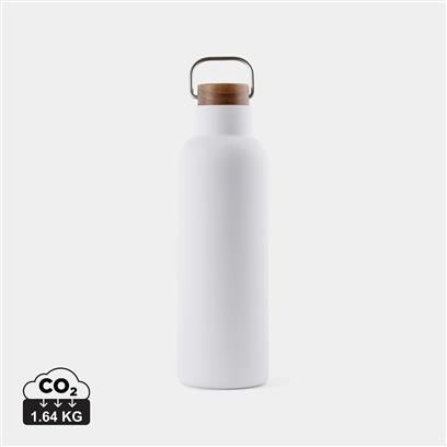 Botella Térmica al Vacío Ecológica de Acero Inoxidable Reciclado con Certificado RCS para Personalizar en Varios Colores Vinga Ciro- 800ml