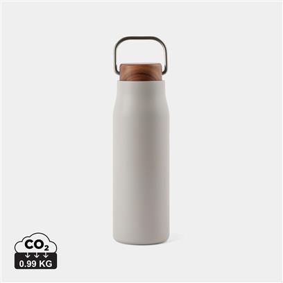 Botella Térmica al Vacío Ecológica de Acero Inoxidable Reciclado con Certificado RCS para Personalizar en Varios Colores Vinga Ciro- 300ml