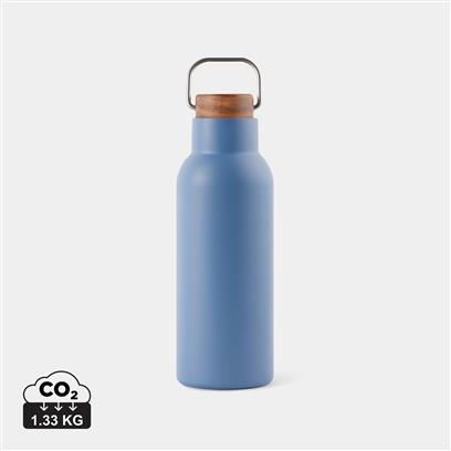 Botella Térmica al Vacío Ecológica de Acero Inoxidable Reciclado con Certificado RCS para Personalizar en Varios Colores Vinga Ciro- 580ml