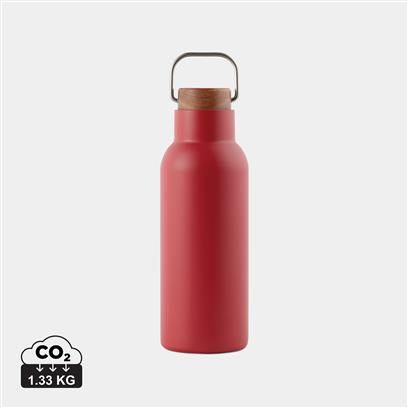 Botella Térmica al Vacío Ecológica de Acero Inoxidable Reciclado con Certificado RCS para Personalizar en Varios Colores Vinga Ciro- 580ml