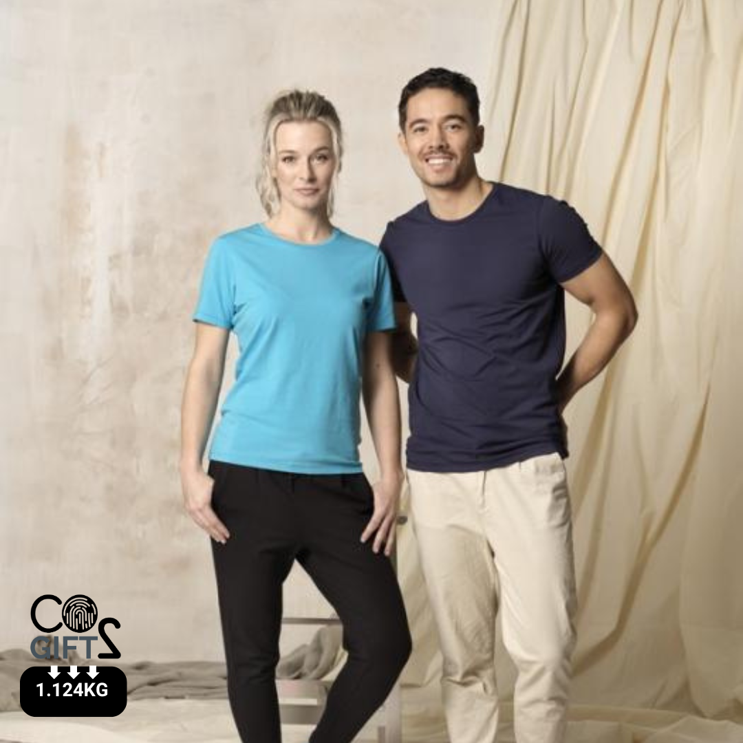 Camiseta Ecológica 95% Algodón Orgánico 200 gr/m2 con Certificado OEKO-TEX® Personalizable Cuello Redondo para Hombre "Balfour"