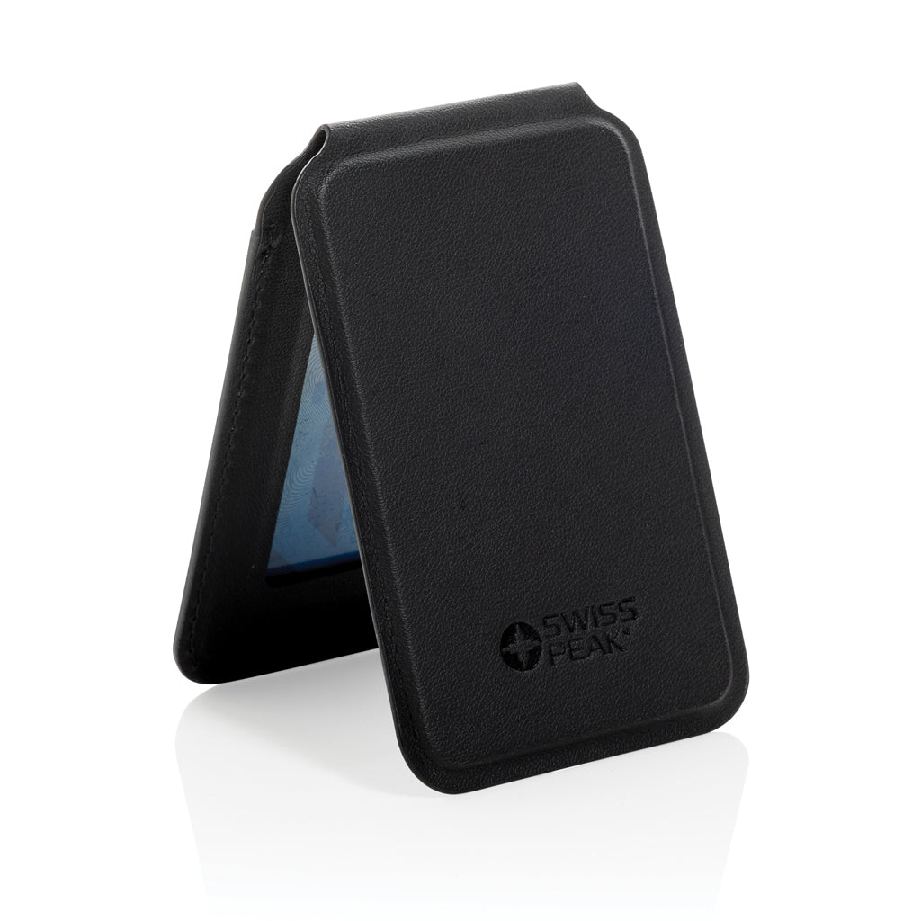 Cartera Magnética Sostenible para Teléfono de PU Reciclado con Certificado RCS para Personalizar Magstand
