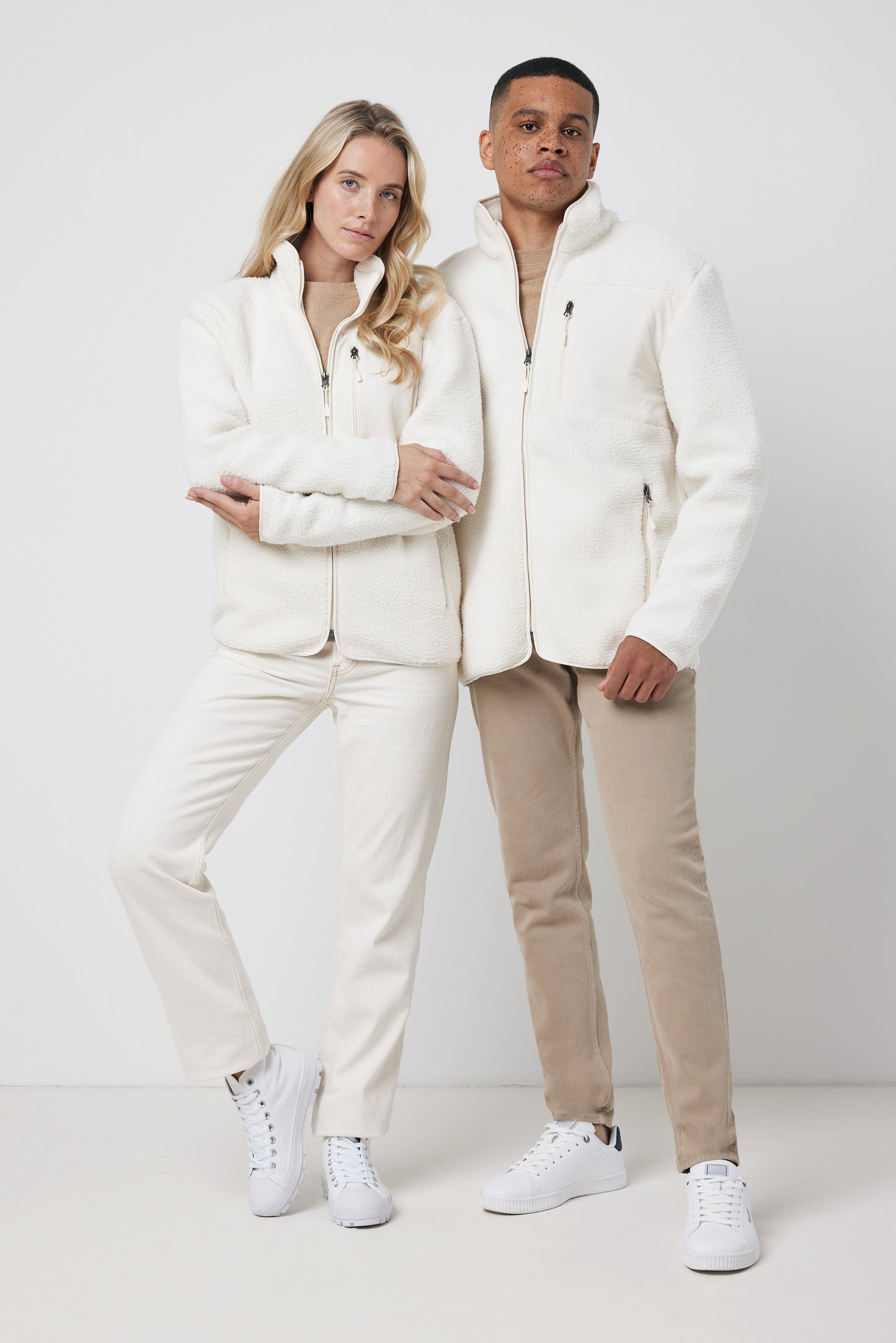 Chaqueta Unisex de Forro Polar Ecológico de Poliéster Reciclado con Trazador AWARE™, Tecnología Blockchain, Certificado OEKO-TEX® y Contribución a ONG para Personalizar Iqoniq Diran- 320 g/m²