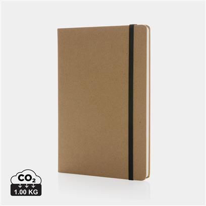 Cuaderno Ecológico con Cubierta de Papel Kraft FSC® y Páginas de Papel de Piedra para Personalizar en Amplia Gama de Colores Craftstone - A5