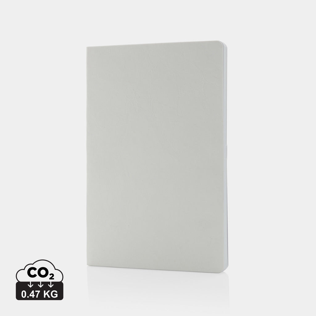 Cuaderno Sostenible de Tapa Blanda de Papel Kraft en Varios Colores para Personalizar Especial Formación Salton A5