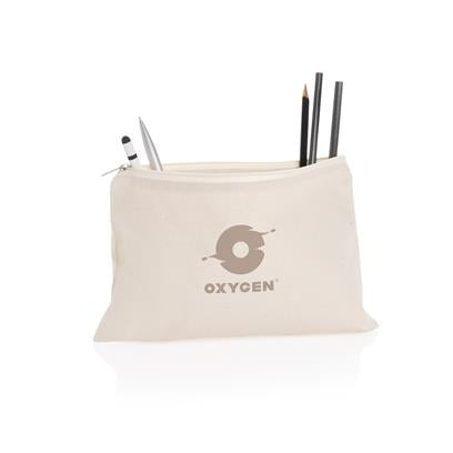 Estuche Ecológico de Lona Reciclada Sin Teñir 285 gsm Para Personalizar En Varios Colores Impact AWARE™