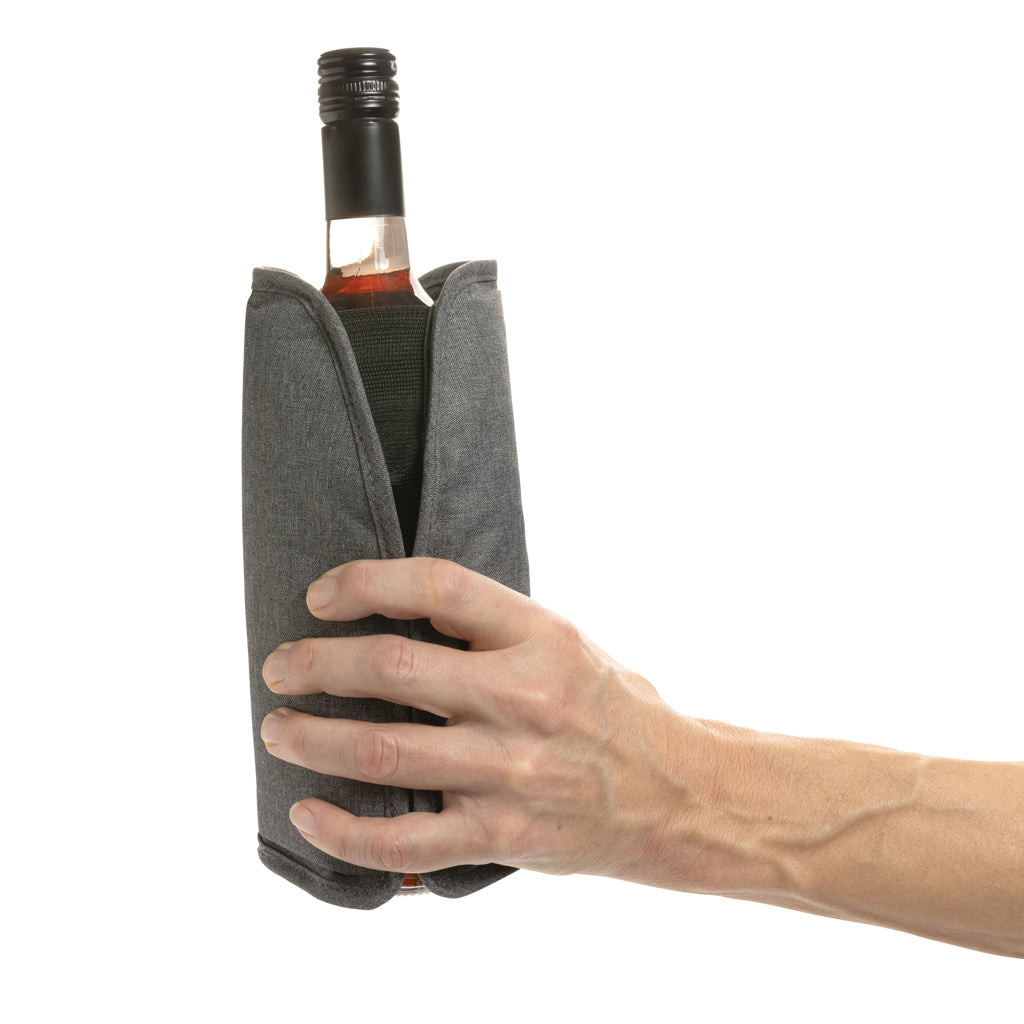 Funda Enfriador de Vino Sostenible de Poliéster Reciclado con Trazador AWARE™ para Personalizar Especial Hostelería