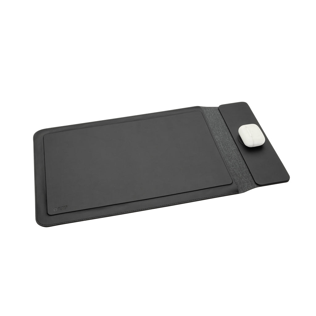 Funda para Portátil de 14" - 15,6 " Sostenible de Poliéster Reciclado Certificado RCS Carga Magnética 15W para Personalizar Especial Regalo Corporativo Swiss Peak