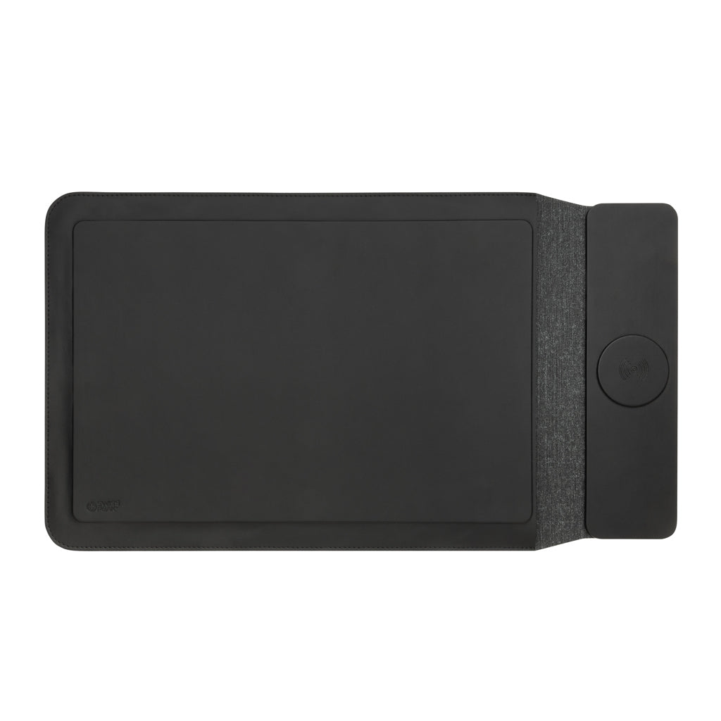 Funda para Portátil de 14" - 15,6 " Sostenible de Poliéster Reciclado Certificado RCS Carga Magnética 15W para Personalizar Especial Regalo Corporativo Swiss Peak