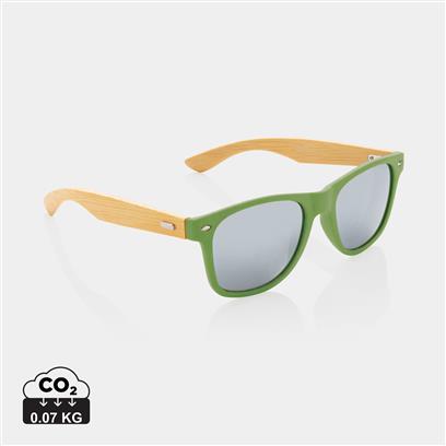 Gafas de Sol Ecológicas de Plástico Reciclado y Bambú con Certificado RCS y FSC® para Personalizar Especial Eventos de Verano