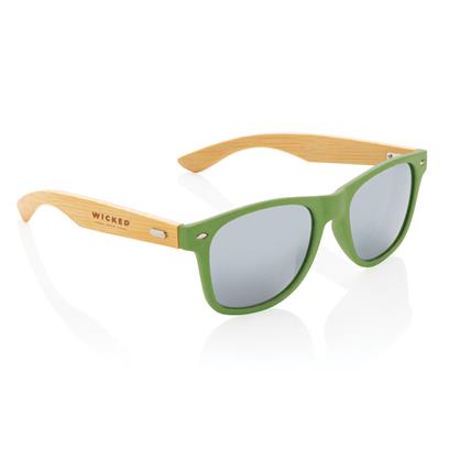 Gafas de Sol Ecológicas de Plástico Reciclado y Bambú con Certificado RCS y FSC® para Personalizar Especial Eventos de Verano
