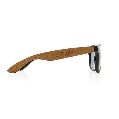 Gafas de Sol Ecológicas de Plástico Reciclado y Corcho con Certificado GRS y FSC® para Personalizar Especial Eventos de Verano