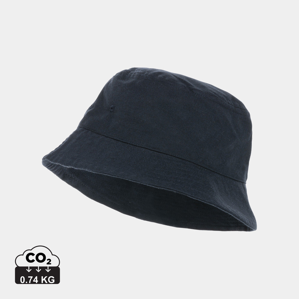 Gorro Tipo Bob Ecológico de Lona Reciclada 285 grs Sin Teñir Con Trazador AWARE™ y Contribución a ONG