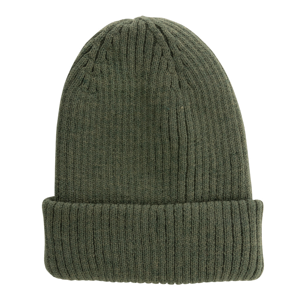 Gorro Ecológico Doble Punto de Materiales Reciclados Especial Publicidad Impact Polylana® con trazador AWARE ™
