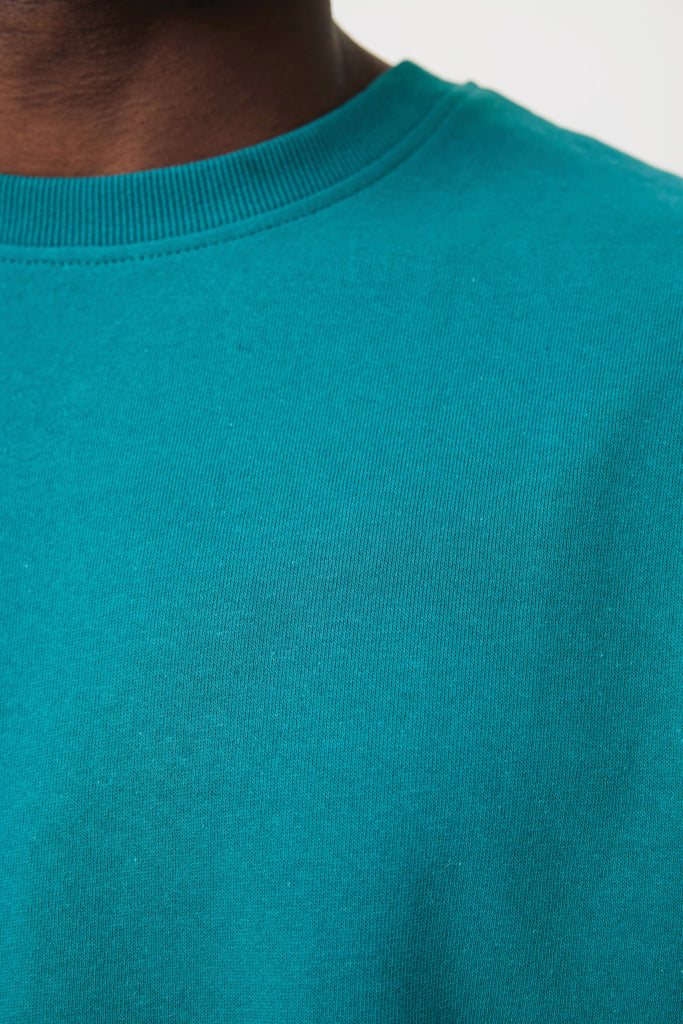 Sudadera Ecológica Unisex Relaxed Fit 50% Algodón Reciclado 50% Algodón Orgánico con Trazador AWARE™ para Personalizar- Iqoniq Kruger 340 G/M²