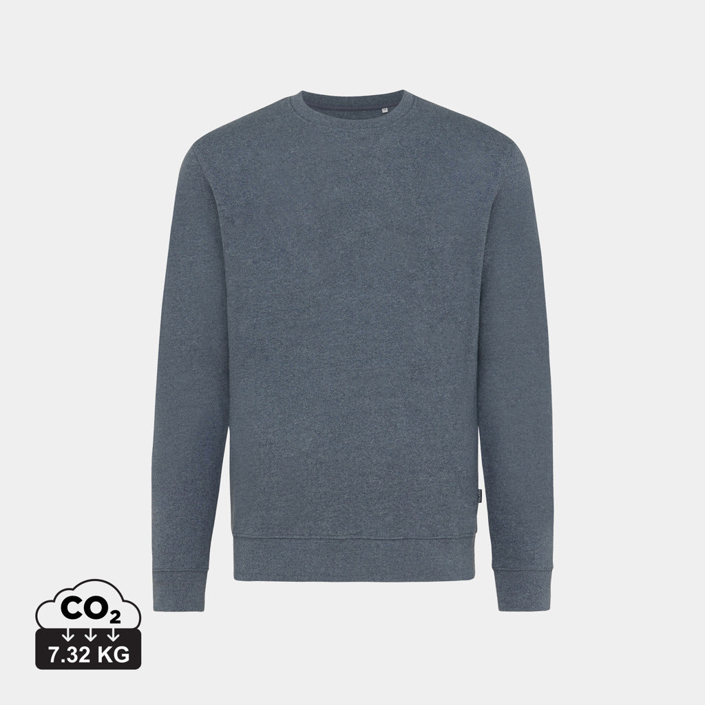 Jersey Ecológico de 50% Algodón Reciclado y 50% Algodón Orgánico sin Teñir para Personalizar con Trazador AWARE™ Iqonic Denali 340 G/M²