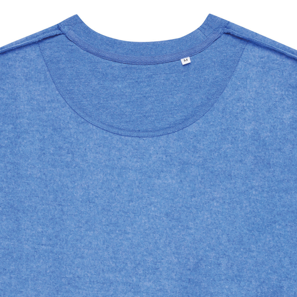 Jersey Ecológico de 50% Algodón Reciclado y 50% Algodón Orgánico sin Teñir para Personalizar con Trazador AWARE™ Iqonic Denali 340 G/M²