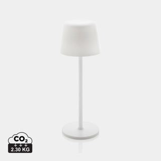 Lámpara de Mesa Sostenible Recargable y Portátil de ABS Reciclado con Certificado RCS para Personalizar Zenic