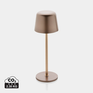 Lámpara de Mesa Sostenible Recargable y Portátil de ABS Reciclado con Certificado RCS para Personalizar Zenic