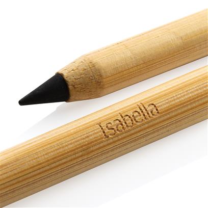 Lápiz Infinito Ecológico de Bambú para Personalizar Especial Formación Infinity
