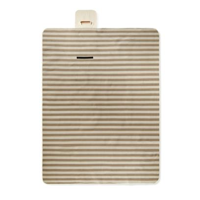 Manta Grande de Picnic Ecológica de rPET Reciclado para Personalizar con Asa Transporte y Certificación GRS Vinga Alba - 150 x 200cm
