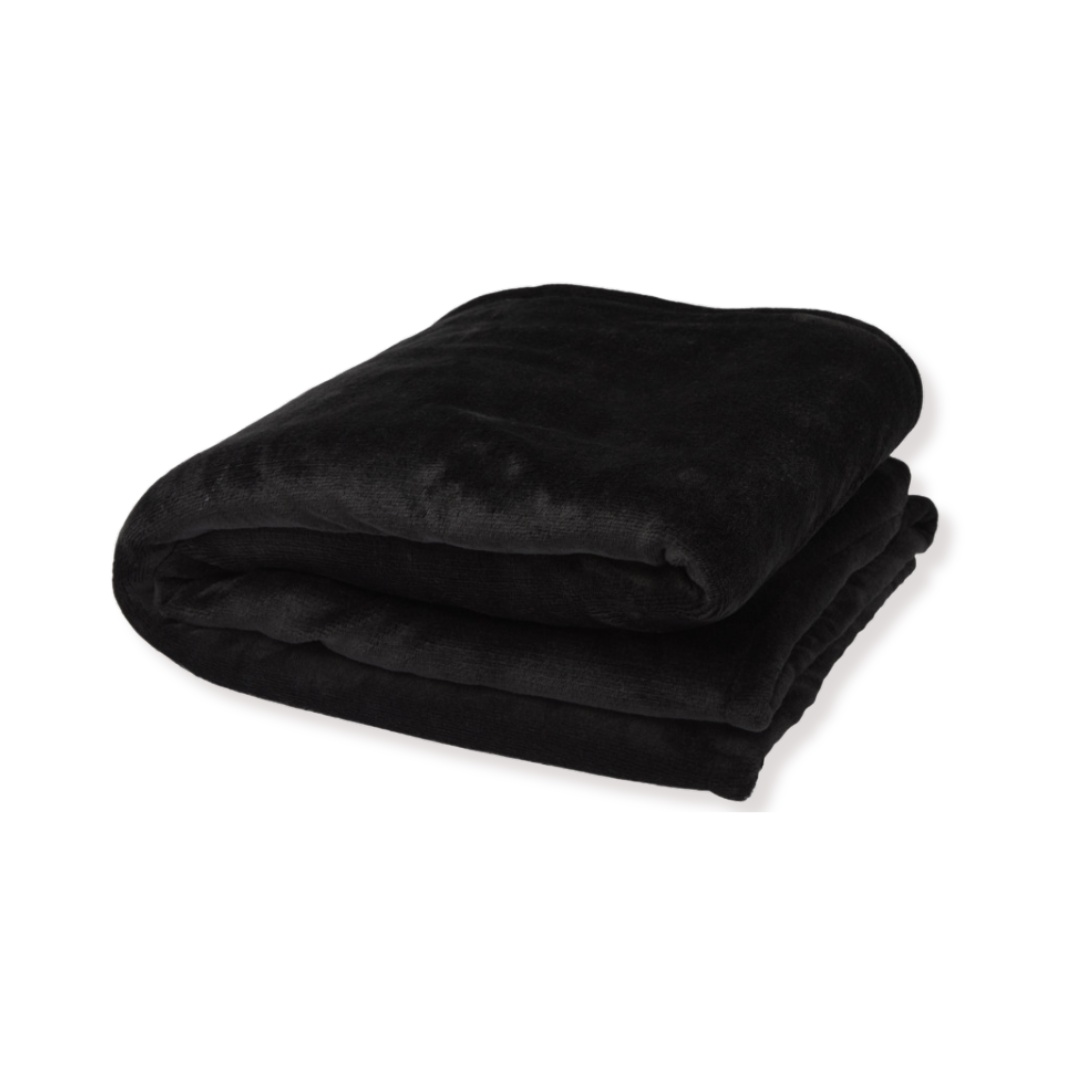 Manta de Sherpa Sostenible de Poliéster 100 % Reciclado con Certificado GRS y OEKO-TEX® para Personalizar Especial Invierno Ashen