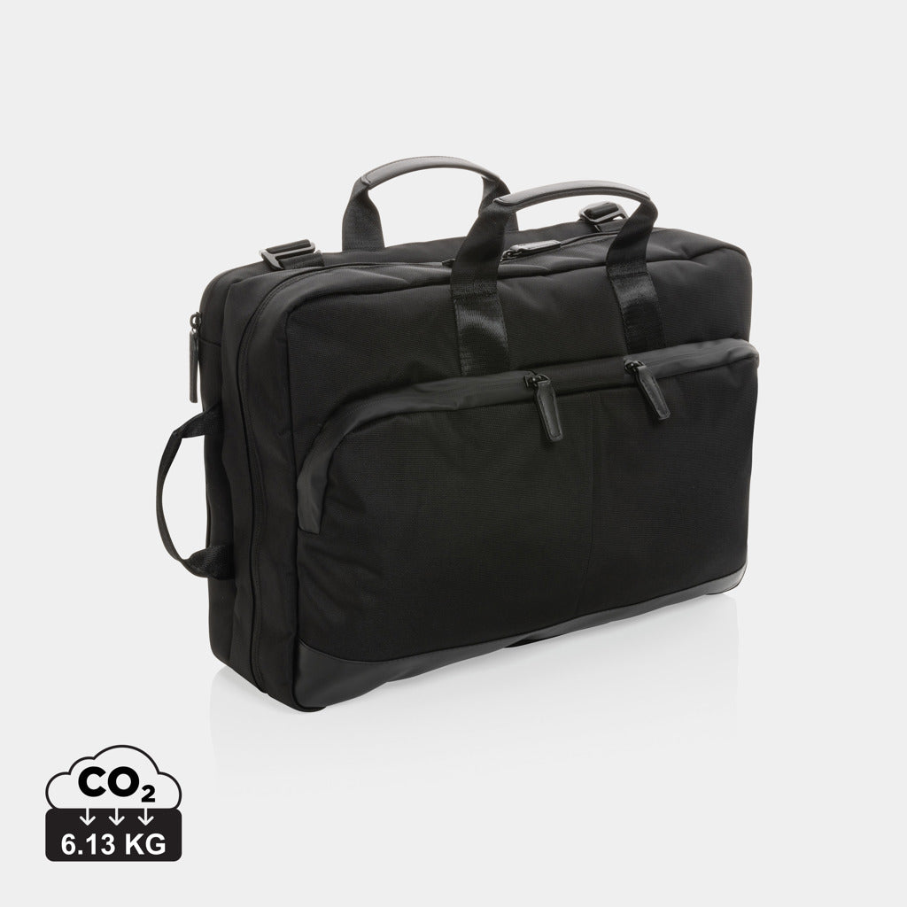 Mochila - Maletín Ejecutiva de Fin de Semana 2 en 1 con Compartimento para Portátil y Espacio para Artículos de Viaje con Trazador AWARE™ Especial Negocios y Regalo de Empresa Swiss Peak