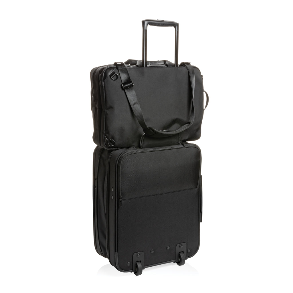 Mochila - Maletín Ejecutiva de Fin de Semana 2 en 1 con Compartimento para Portátil y Espacio para Artículos de Viaje con Trazador AWARE™ Especial Negocios y Regalo de Empresa Swiss Peak