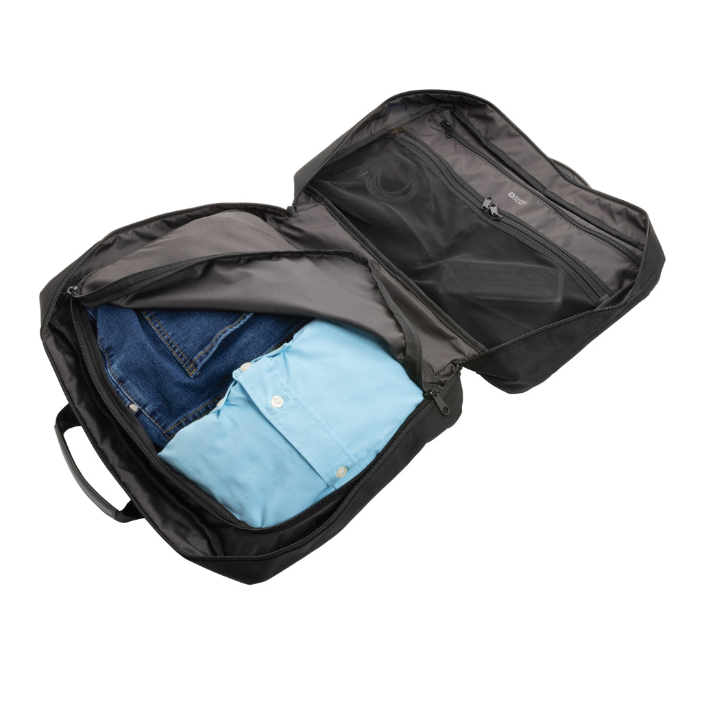 Mochila - Maletín Ejecutiva de Fin de Semana 2 en 1 con Compartimento para Portátil y Espacio para Artículos de Viaje con Trazador AWARE™ Especial Negocios y Regalo de Empresa Swiss Peak