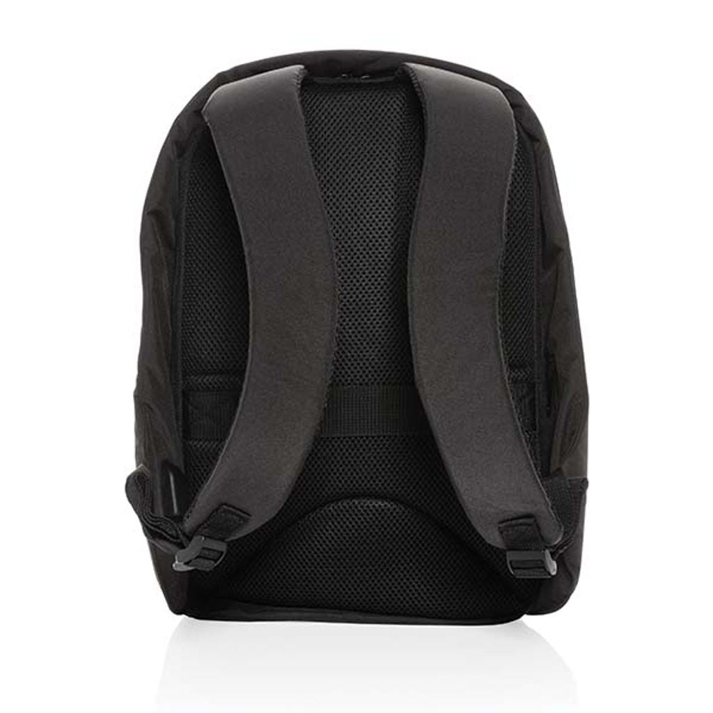 Mochila Antirrobo Ecológica de RPET para Portátil de 15,6" con Puerto de Carga USB y Trazador AWARE™ Swiss Peak