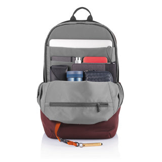Mochila Antirrobo Sostenible de RPET para Personalizar en Amplia Gama de Colores con Trazador AWARE™ , Bolsillo RFID y Para Portátil 15'6" Bobby Soft