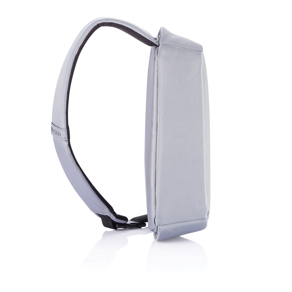 Mochila Bandolera Antirrobo Ecológica con Trazador de rPET Reciclado Bobby Sling AWARE ™ con Bolsillos de Protección RFID