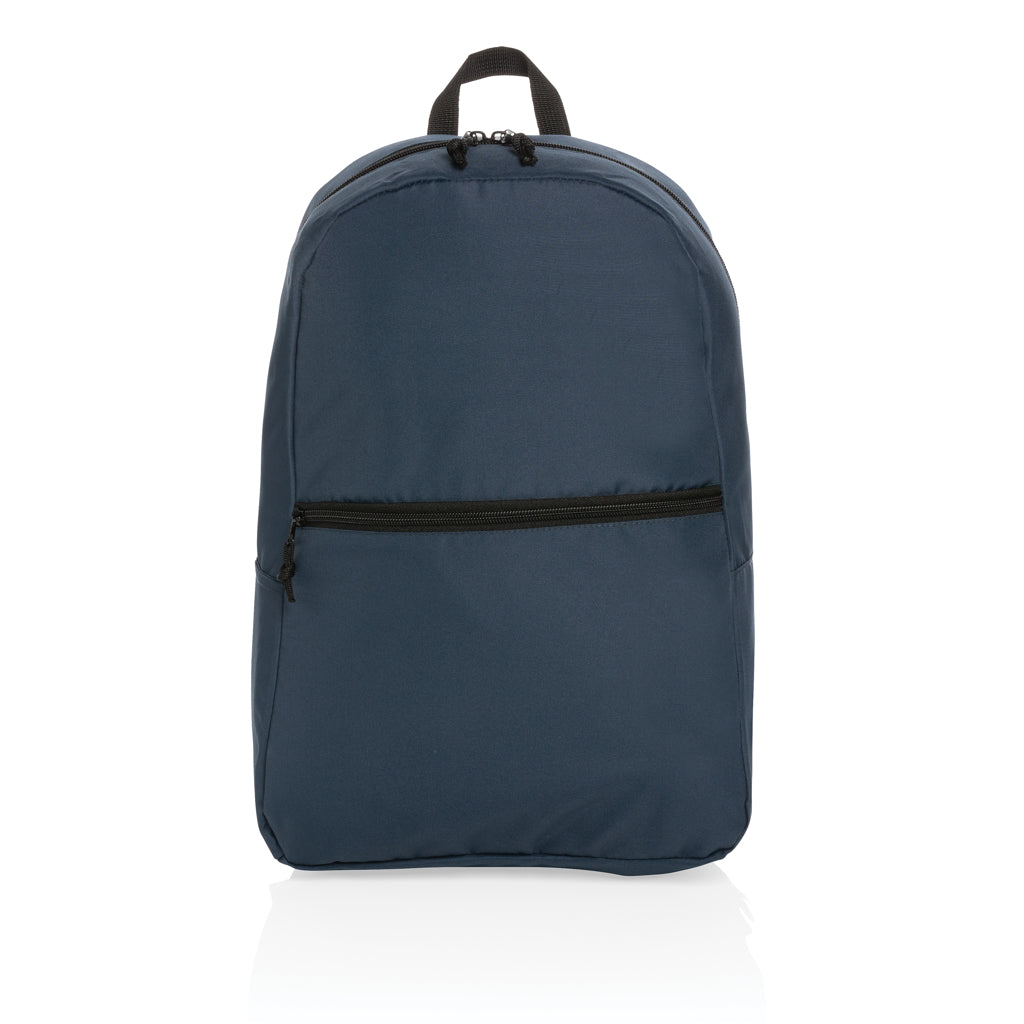 Mochila Ecológica Básica de rPET Reciclado para Personalizar con Bolsillos Impact AWARE ™