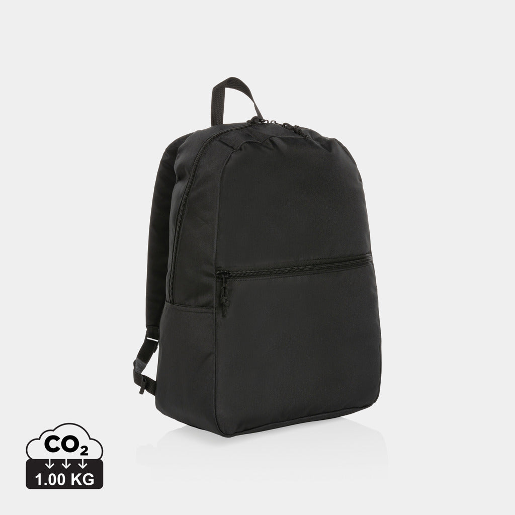 Mochila Ecológica Básica de rPET Reciclado para Personalizar con Bolsillos Impact AWARE ™