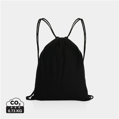 Mochila Ecológica de Cuerdas de Algodón Reciclado 145gr Impact AWARE™ en Amplia Gama de Colores para Personalizar